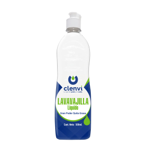Frasco Lavavajilla Líquido Clv